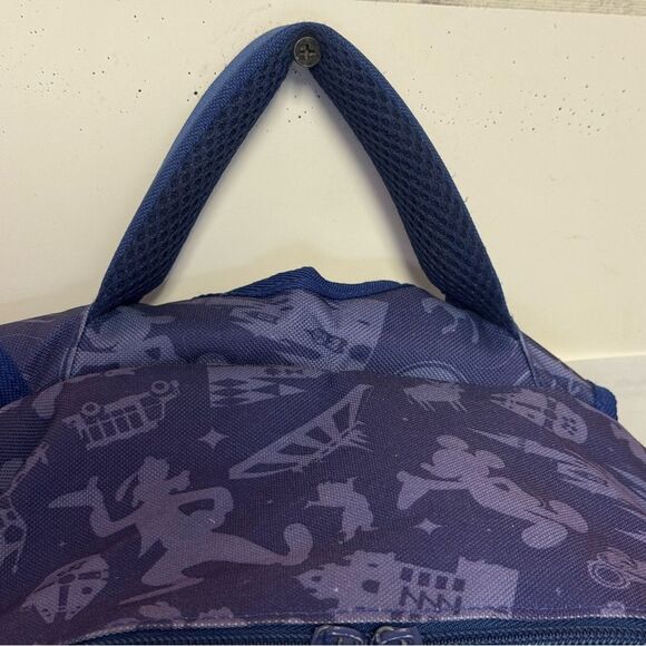 Disney World Blue Backpack with Mickey Mouse 50th anniversary large in size - Picture 4 of 6